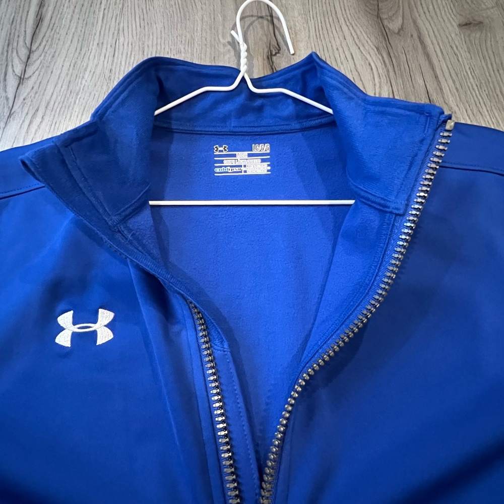 Under Armour Blue Windbreaker Jacket